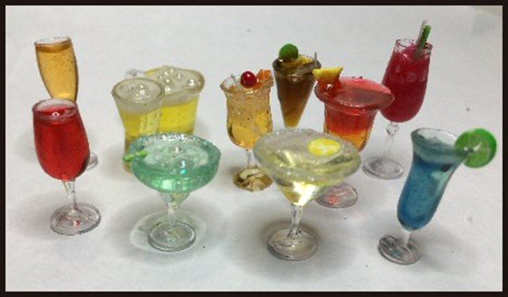 Let's Make Cocktails! By Bonnie Helterhoff of Miniature Dreams
