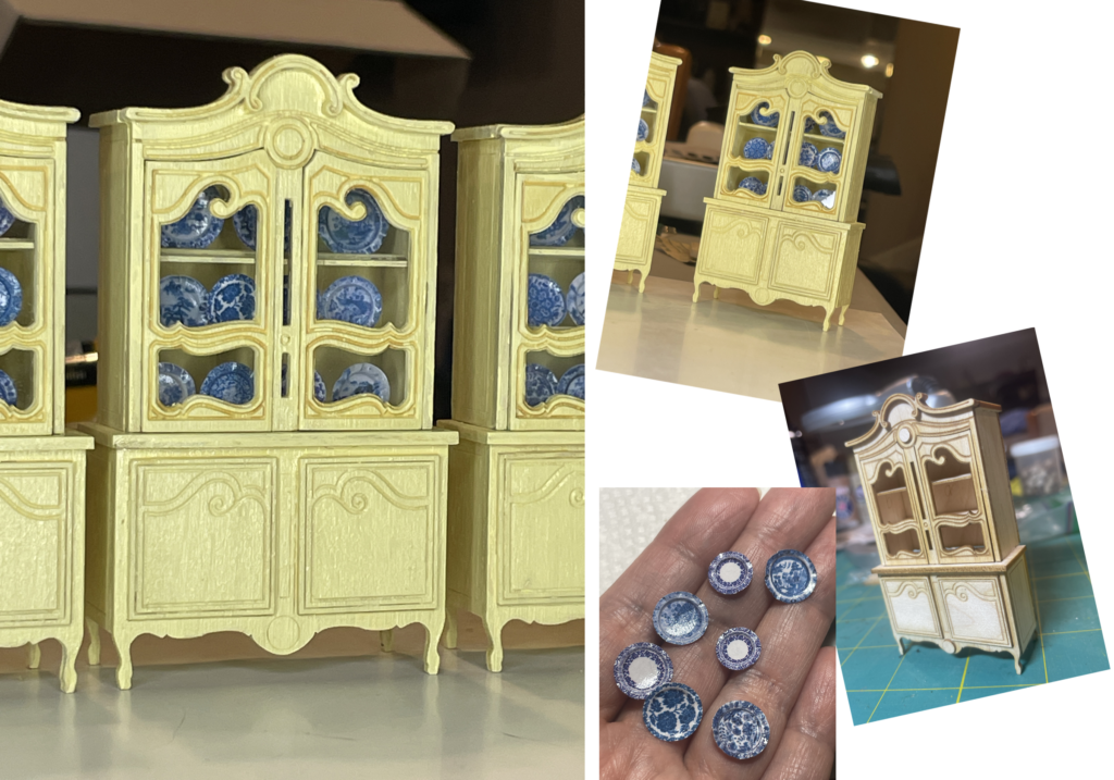 Monet's Hutch in 1/2" Scale by Kari Crawford