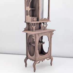 Art Nouveau Cabinet by Dia Crissey-Baum